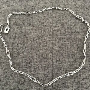 St. John Silver Chain Belt